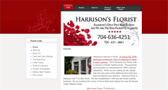 Desktop Screenshot of harrisonsflorist.com